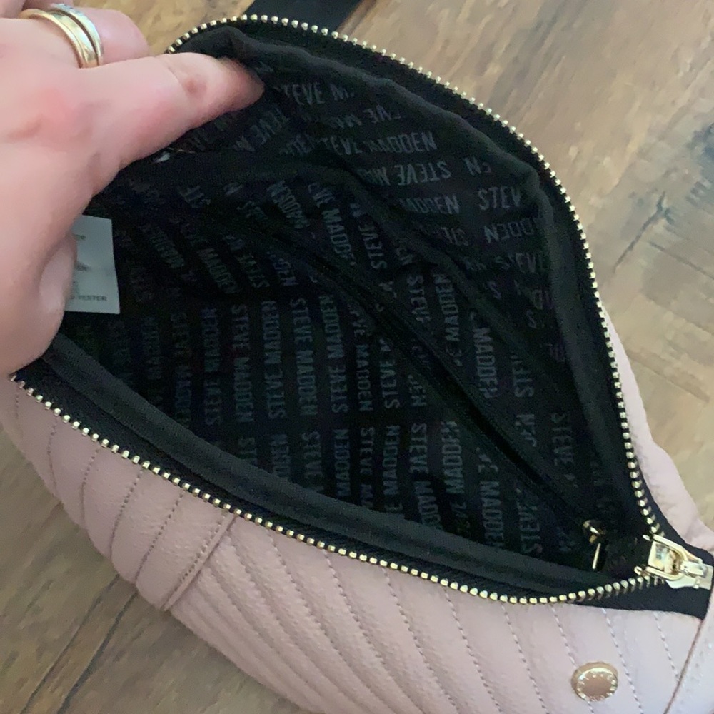 NWT Steve Madden light pink belt bag - Picture 6 of 9